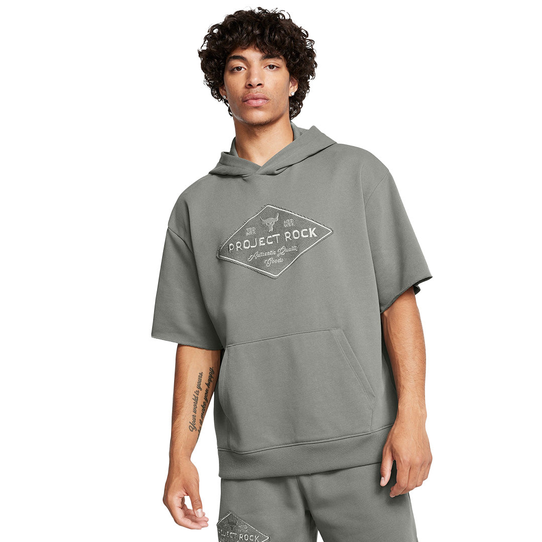 Under Armour Men Project Rock Heavyweight Short Sleeve HDY Tools | 1386900-709