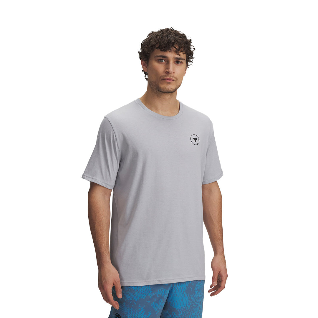 Under Armour Men Project Rock Salt Short Sleeve | 1390001-011