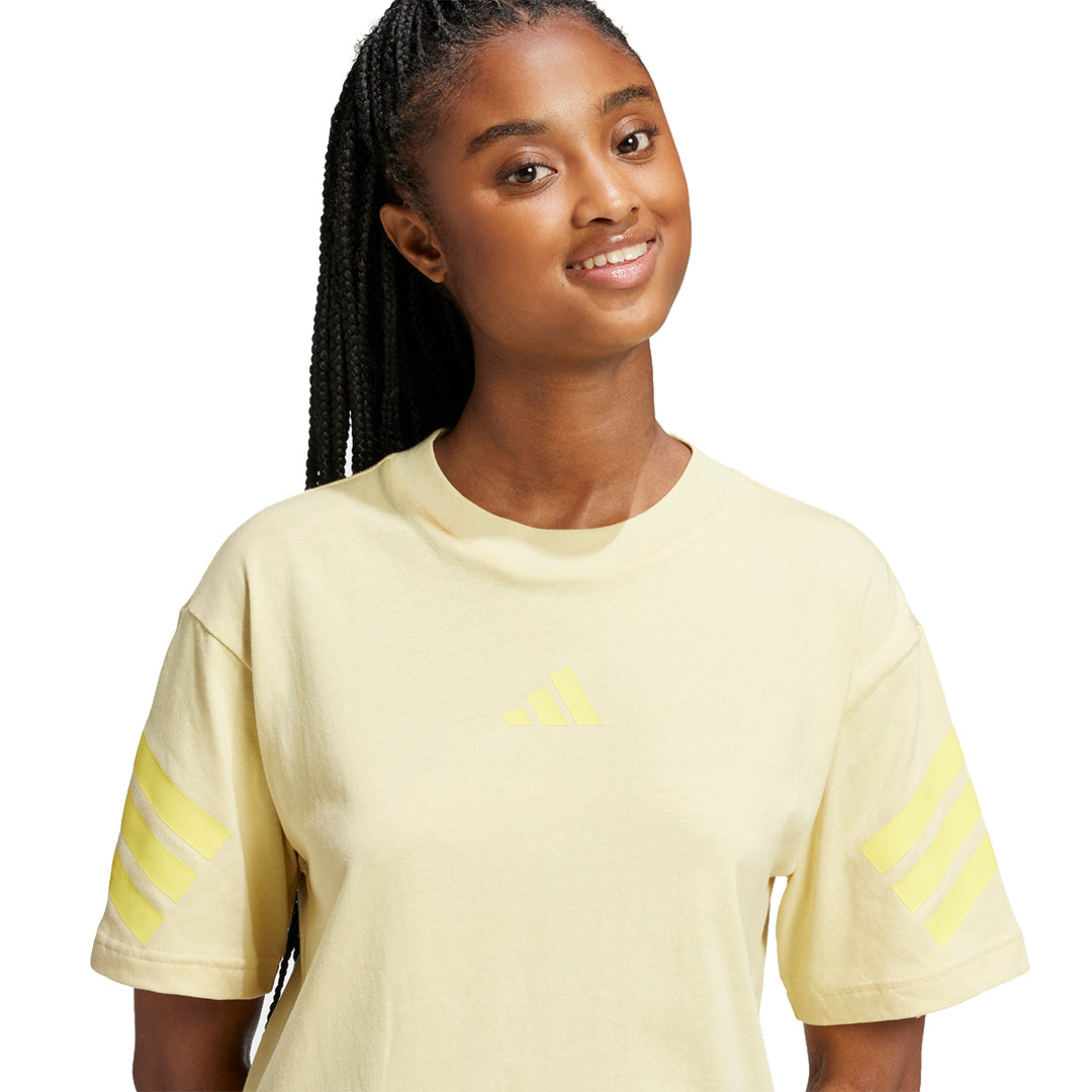 adidas Women Future Icon 3-Stripes Tee | JE3712
