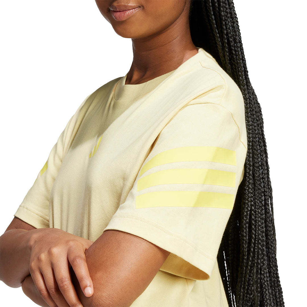 adidas Women Future Icon 3-Stripes Tee | JE3712