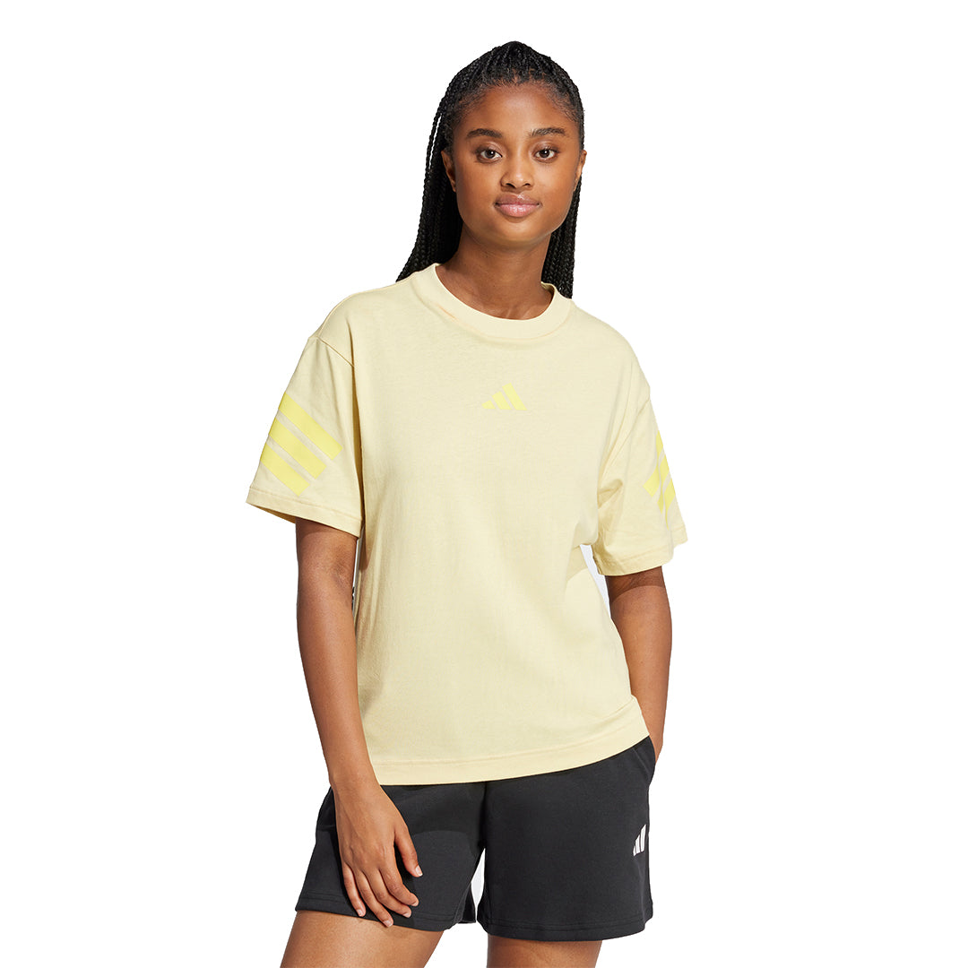 adidas Women Future Icon 3-Stripes Tee | JE3712