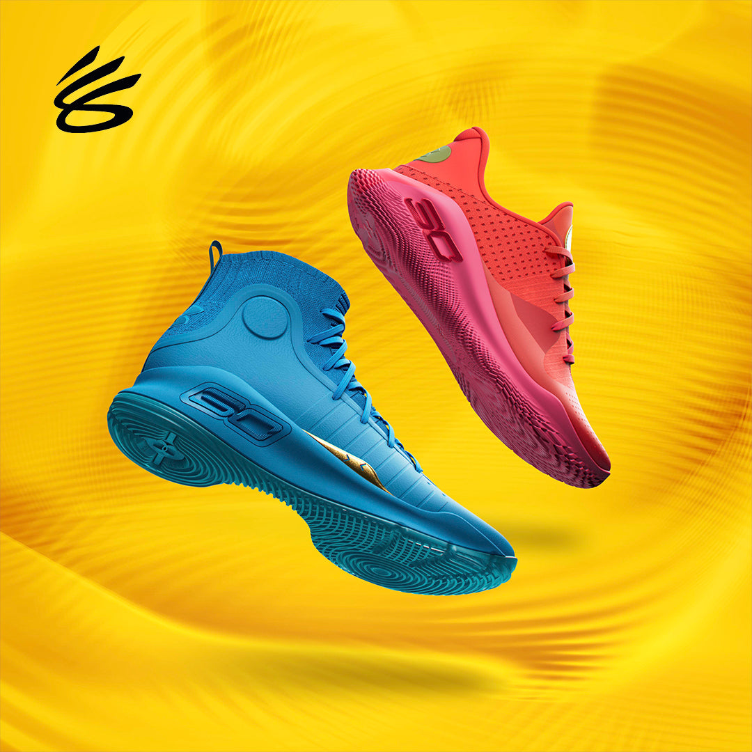 Under Armour Curry 4 Low Flotro 'Flooded' | 3026620-600 – Sports Central