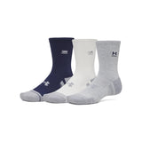 UA Unisex Perf Tech Nov 3-Pack Crew | 1379515
