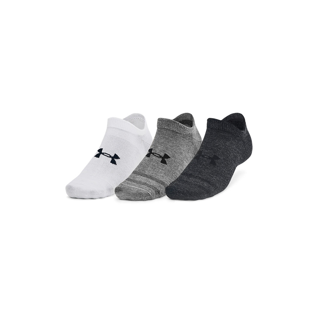 Under Armour Unisex Essential No Show 3-Pack Socks  | 1382623-025