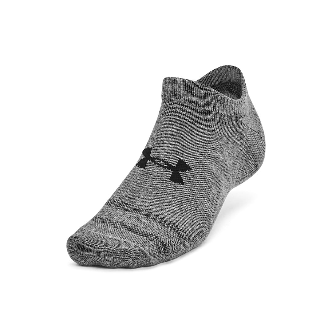 Under Armour Unisex Essential No Show 3-Pack Socks  | 1382623-025