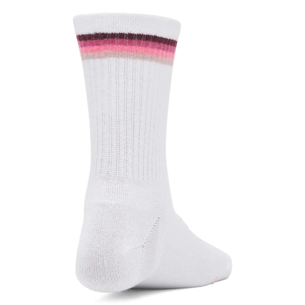 UA Women Essential Novelty 3-Pack Mid Crew Socks | 1382942
