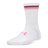 UA Women Essential Novelty 3-Pack Mid Crew Socks | 1382942