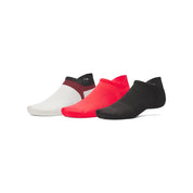 UA Unisex ArmourDry Run Lite 3 Pair No Show Tab Socks | 1386237