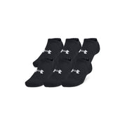 UA Unisex Training Cotton 3-Pack No Show Socks | 1386313