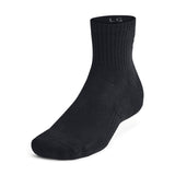 UA Unisex Training Cotton 3-Pack Quarter Socks | 1386372