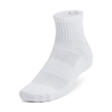 UA Unisex Training Cotton 3-Pack Quarter Socks | 1386372