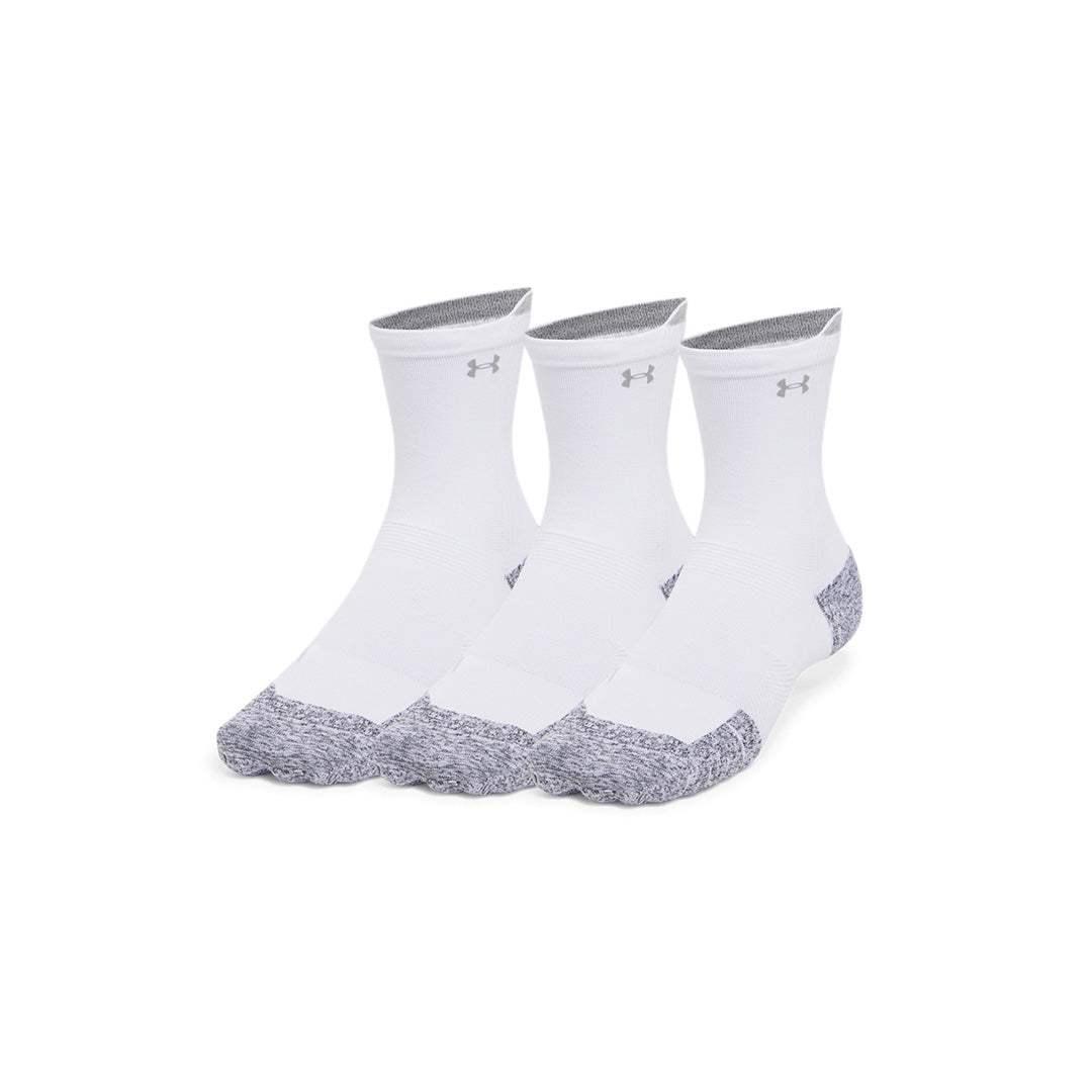 Under Armour Unisex ArmourDry Run Cushion 3-Pack Crew | 1387043-101