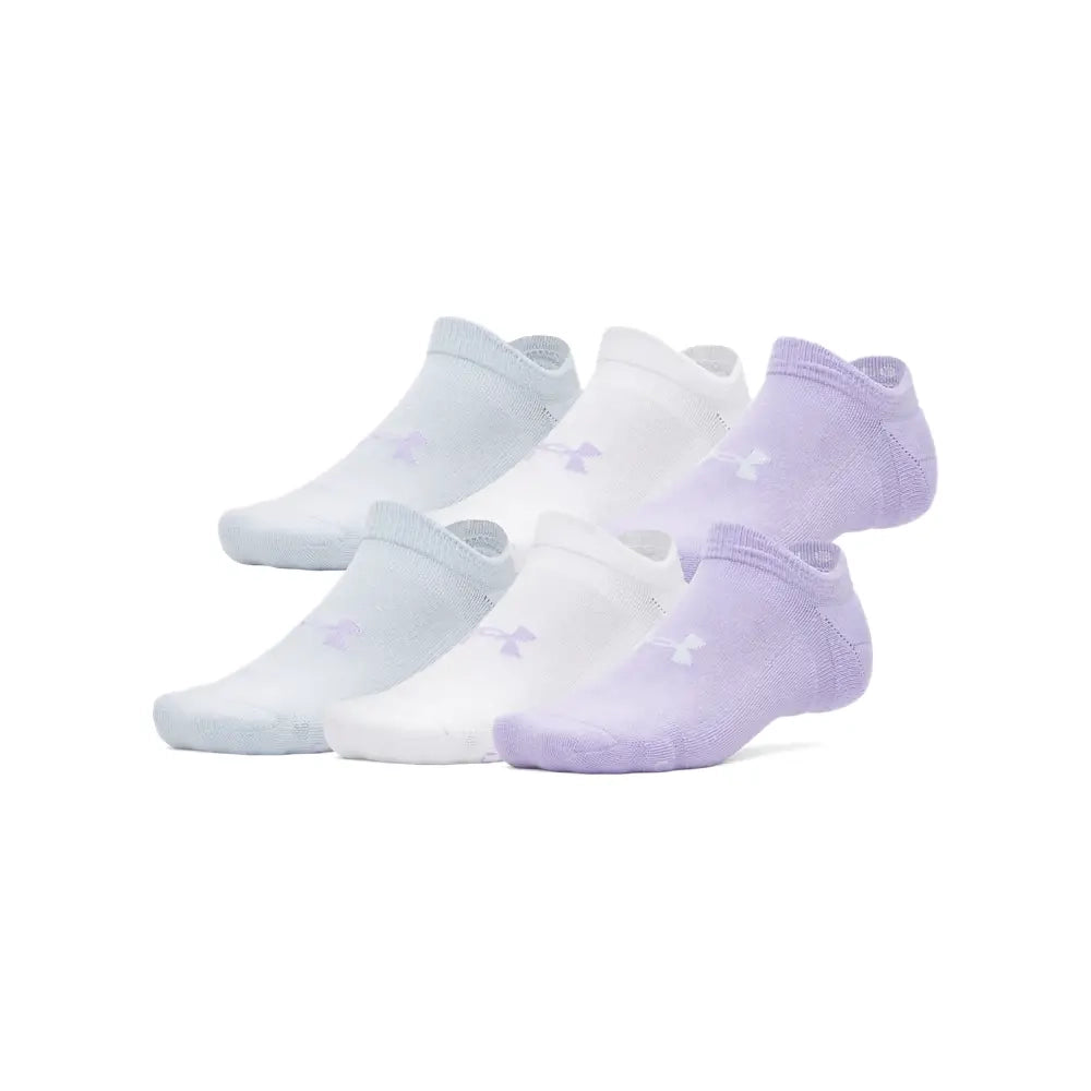 UA Unisex Essential Cushion 6-Pack No Show | 1387057