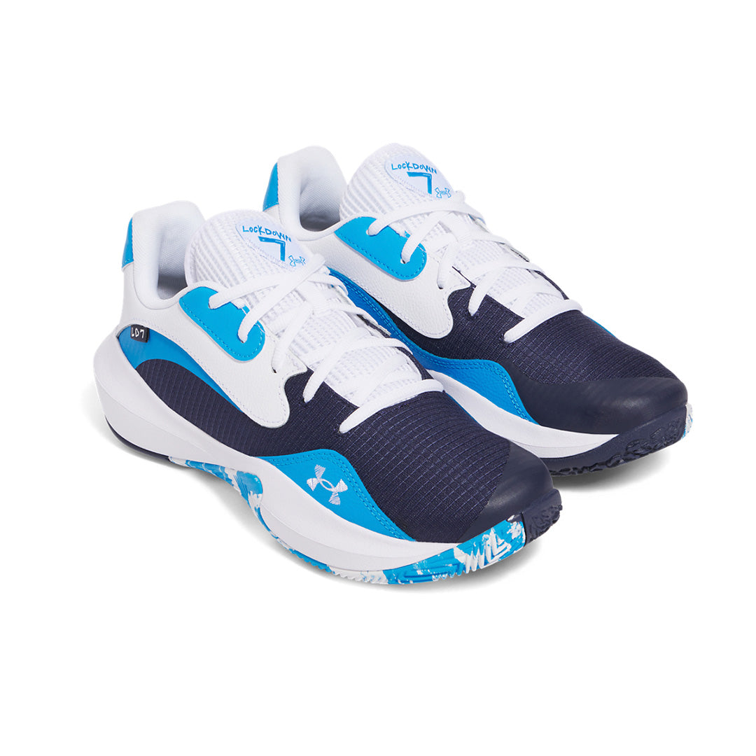 Under Armour Unisex  Lockdown 7 Low Basketball | 3027646-410