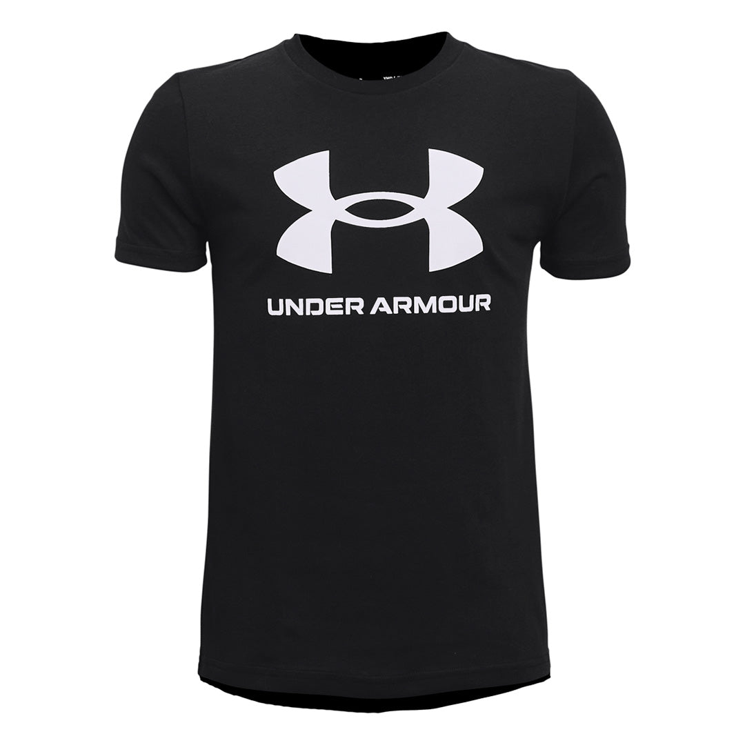 Under Armour Kids  B Sportstyle Logo Short Sleeve | 1363282-001