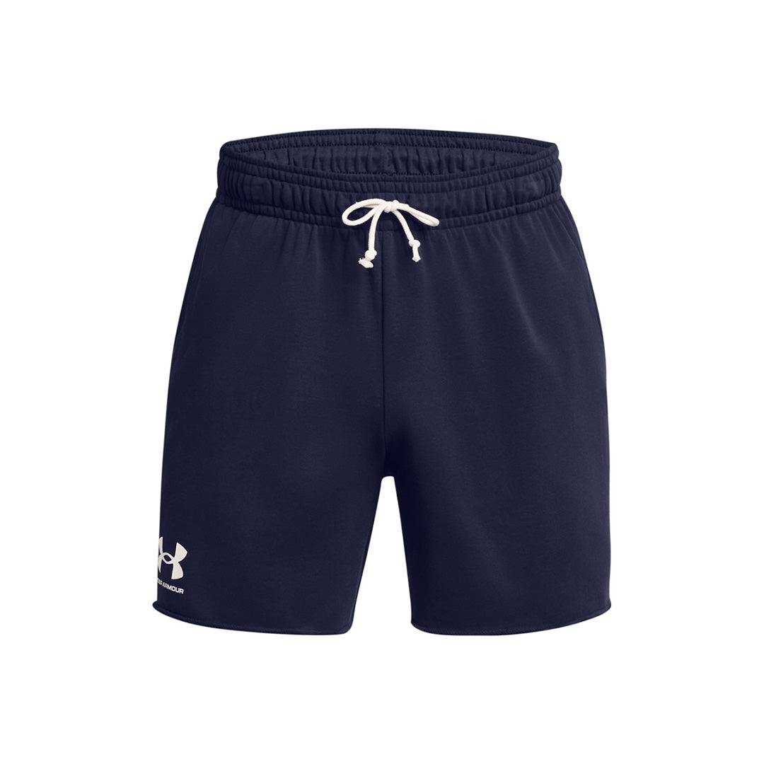 Under Armour Men Rival Terry 6" Shorts | 1382427-410
