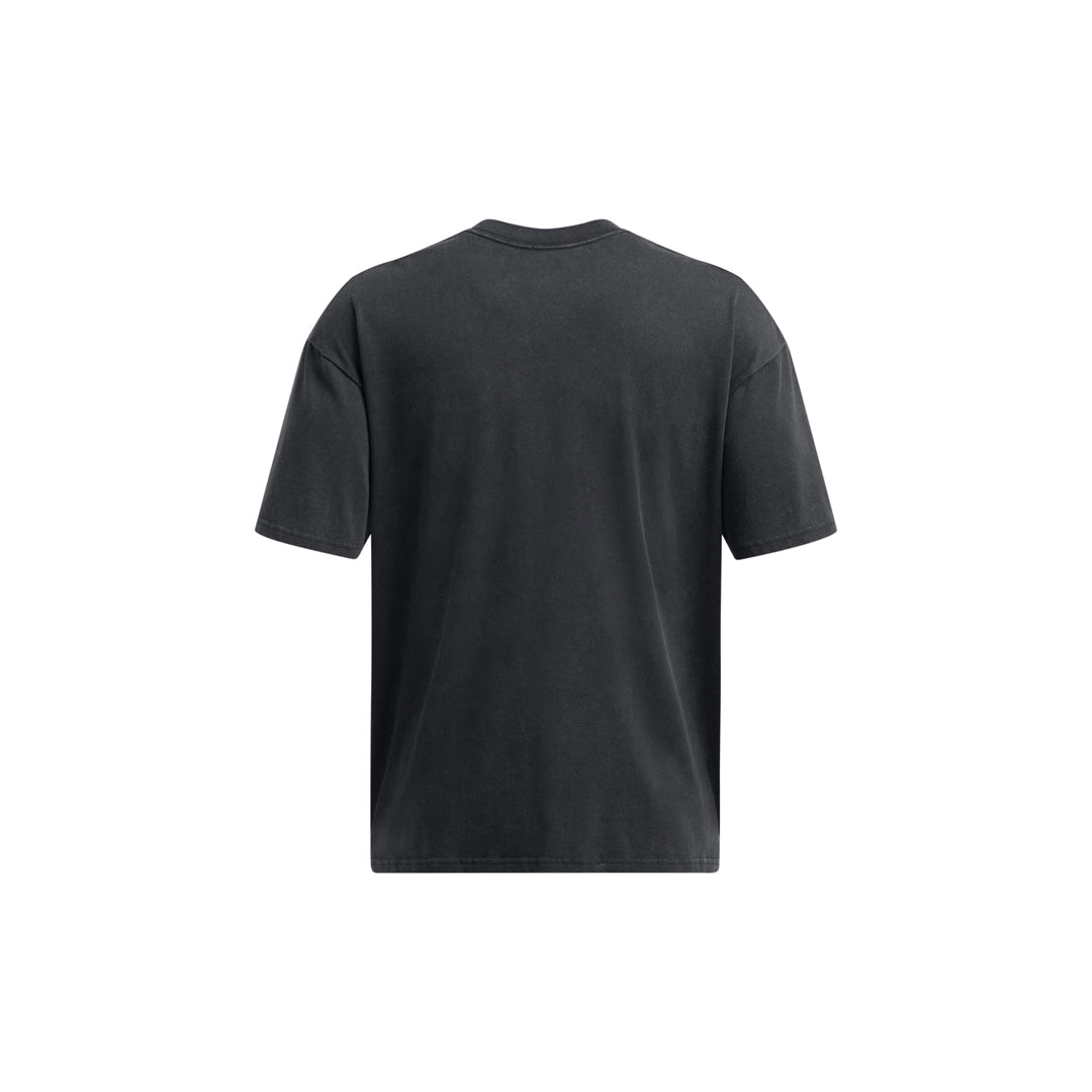 UA Men Heavyweight Oversized Logo Wash Short Sleeve | 1389147