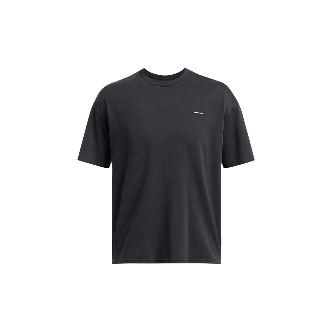 UA Men Heavyweight Oversized Logo Wash Short Sleeve | 1389147