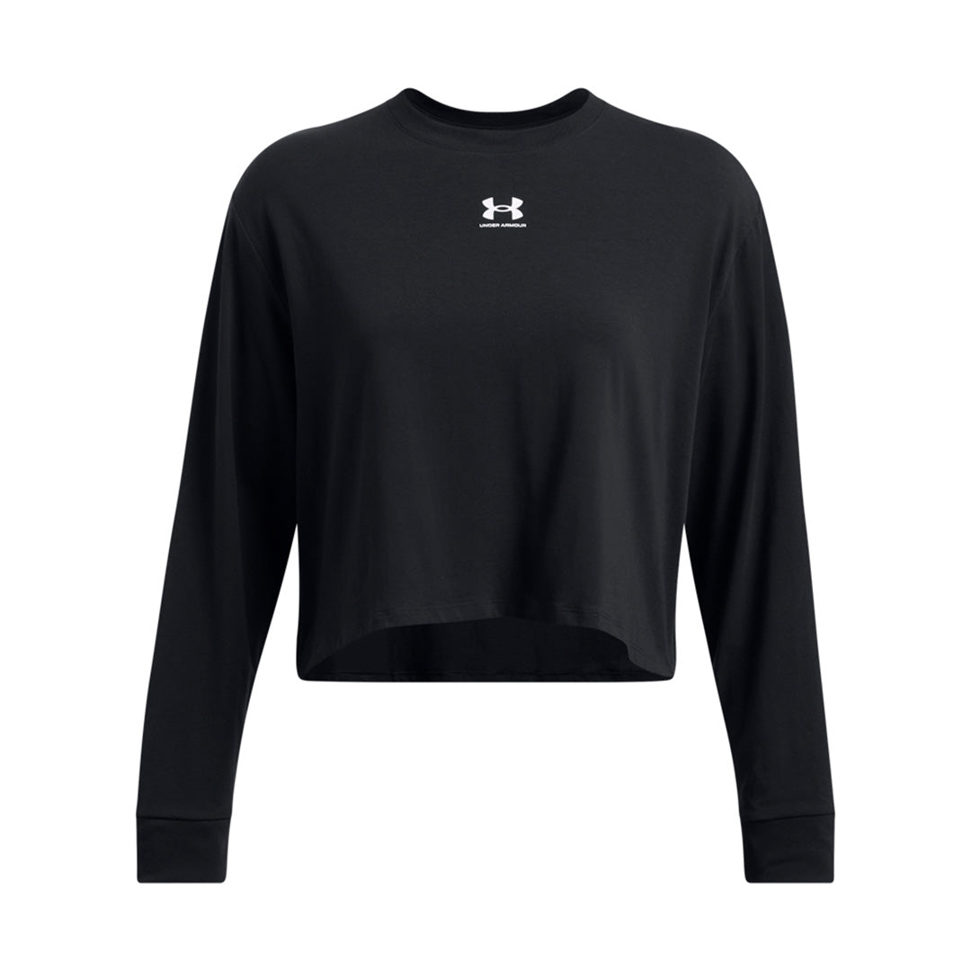 Under Armour Women Rival Boxy Long Sleeve | 1389282-001