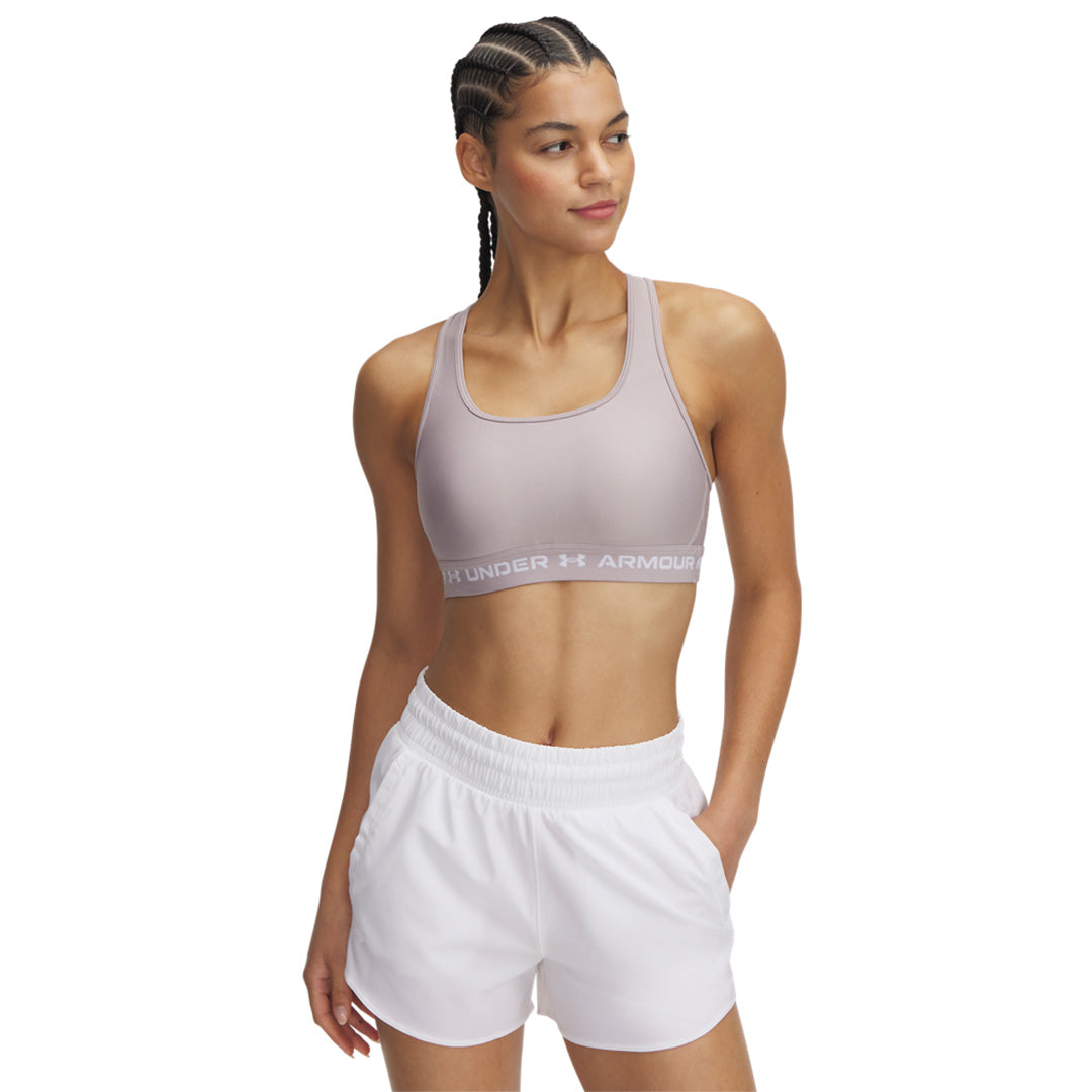 Under Armour Women Crossback Mid Bra | 1361034-009