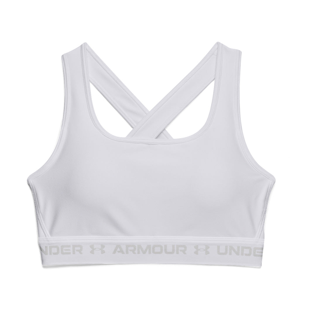 Under Armour Women Crossback Mid Bra | 1361034-100