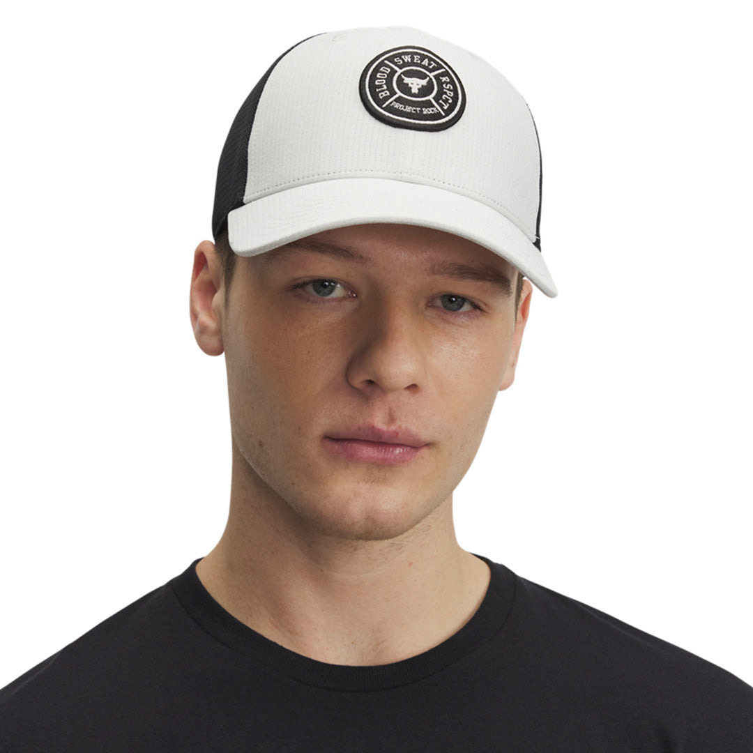 Under Armour Men Project Rock Trucker Hat | 1369815-114