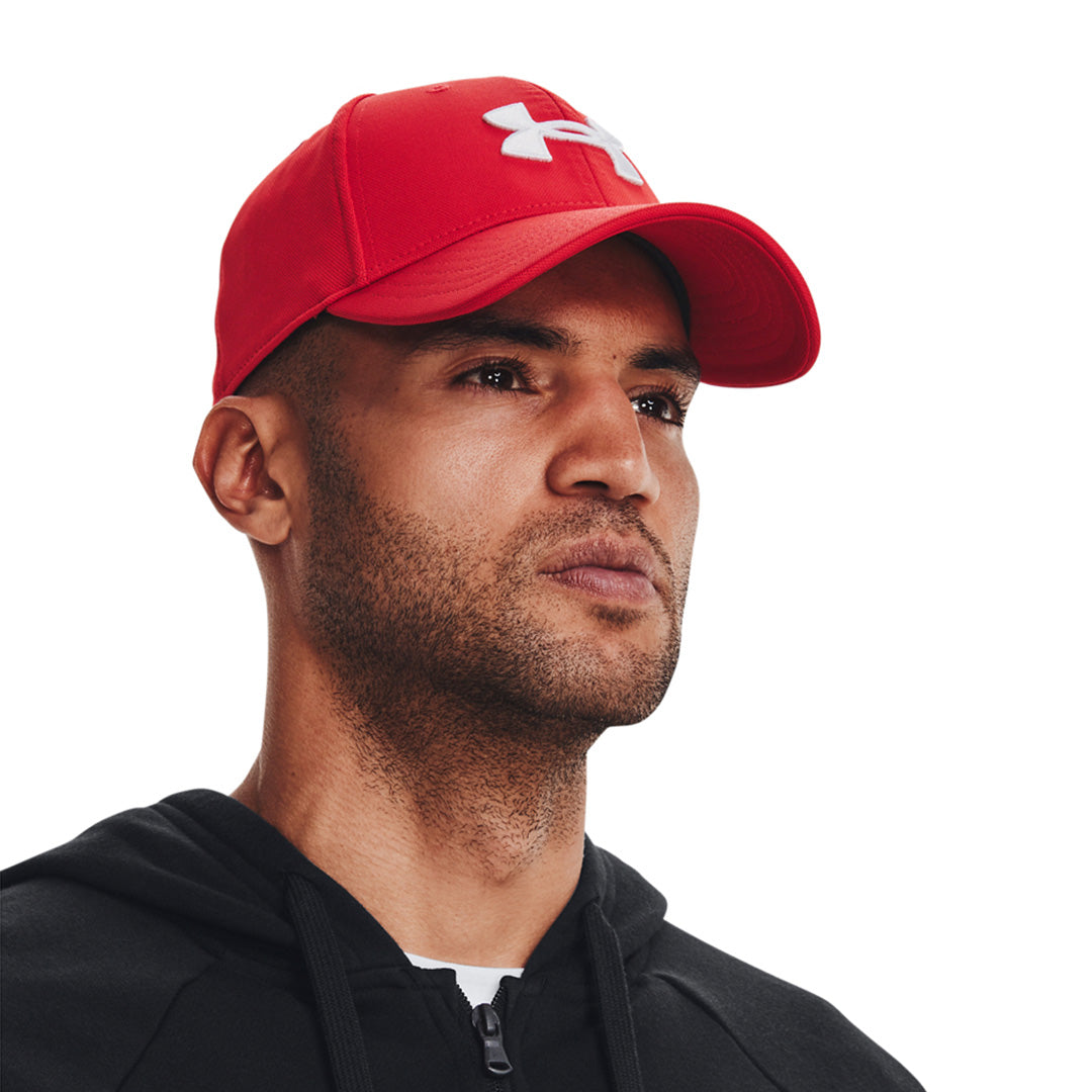 Under Armour Men Blitzing Low Stretch Fit Cap  | 1376700-600