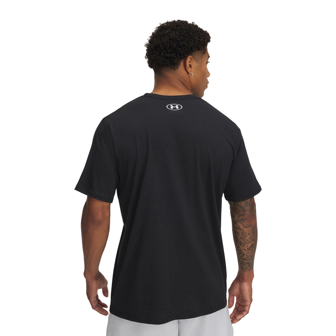 UA Men Camo Chest Stripe Short Sleeve | 1376830