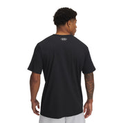 UA Men Camo Chest Stripe Short Sleeve | 1376830