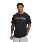 UA Men Camo Chest Stripe Short Sleeve | 1376830