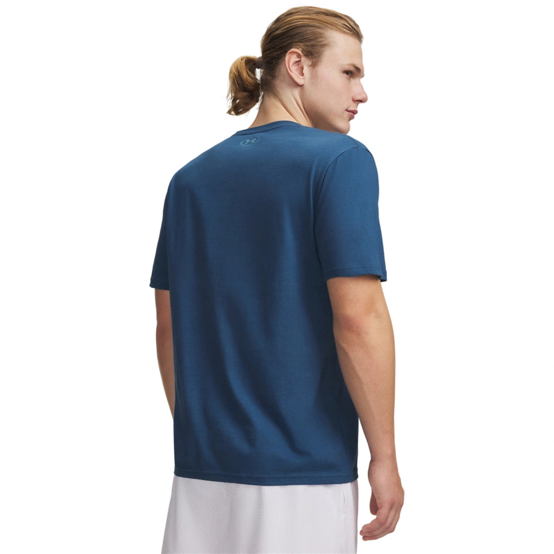 UA Men Camo Chest Stripe Short Sleeve | 1376830