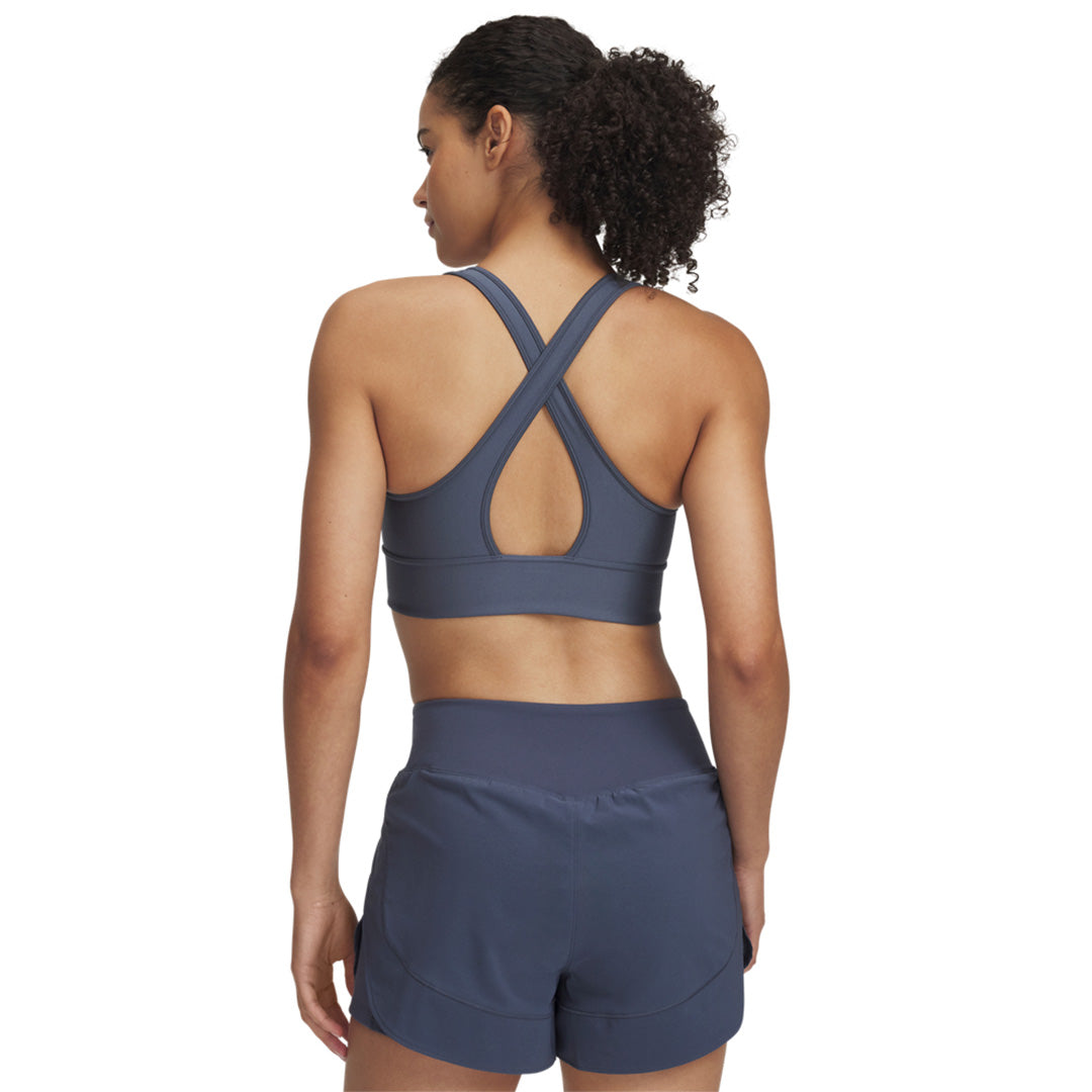 Under Armour Women Crossback Longline Sports Bra | 1377916-044