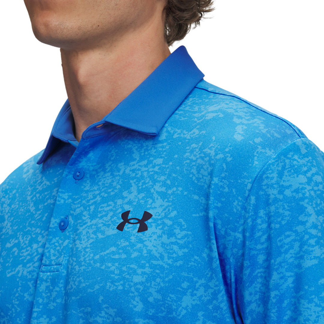 UA Men Playoff 3.0 Printed Polo | 1378677