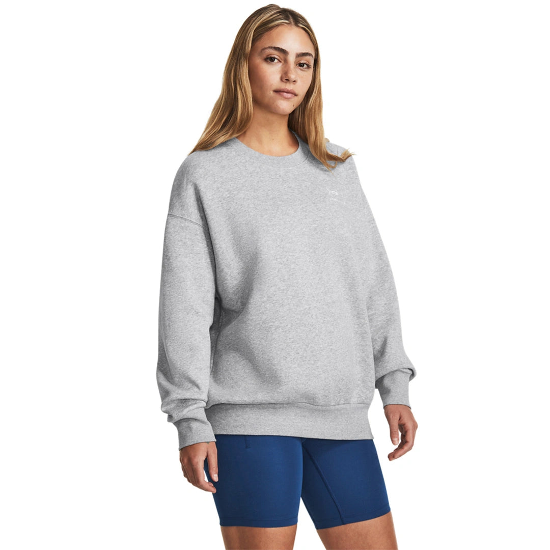 UA Women Icon Fleece Oversize Crew | 1379475
