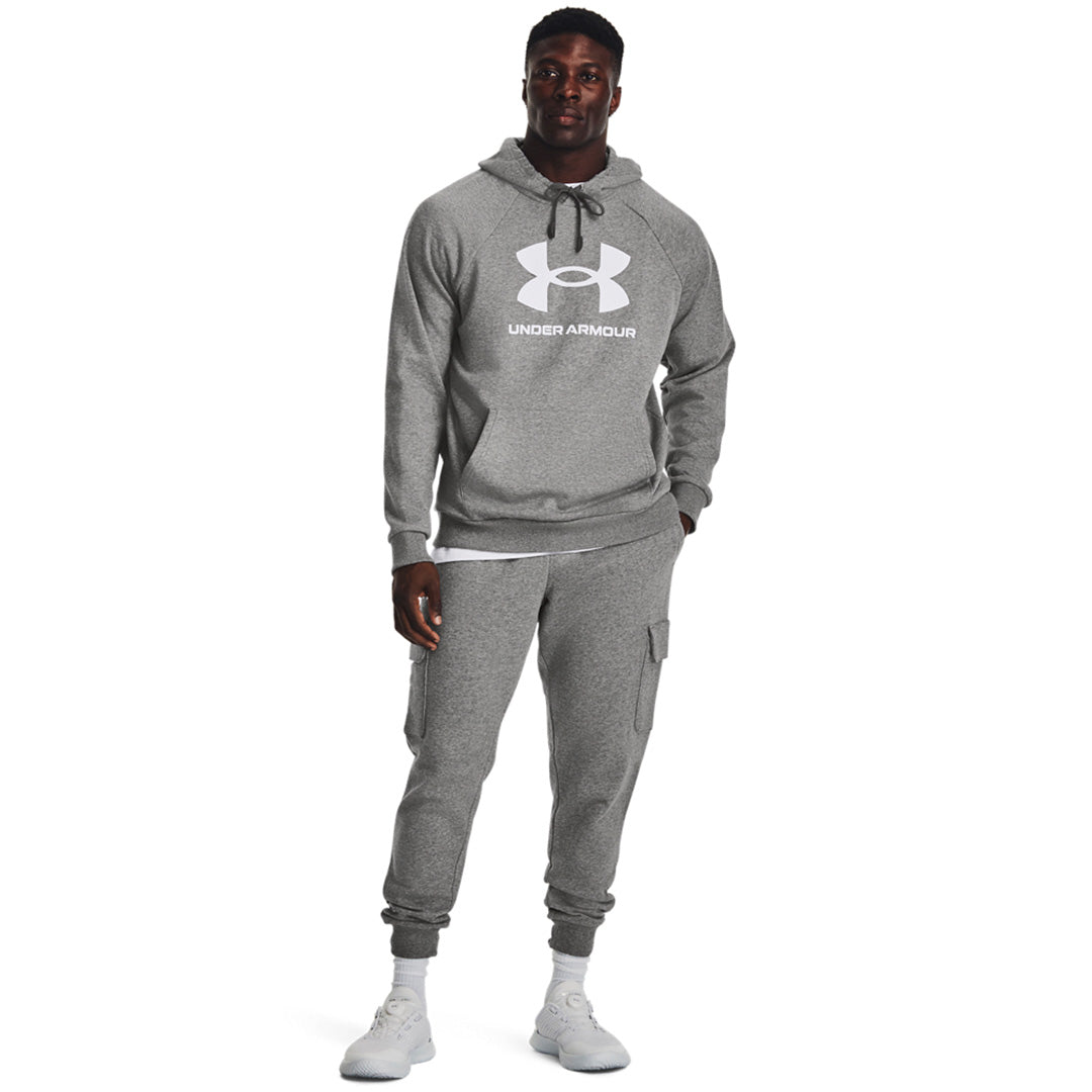Under Armour Men Rival Fleece Logo Hoodie | 1379758-025