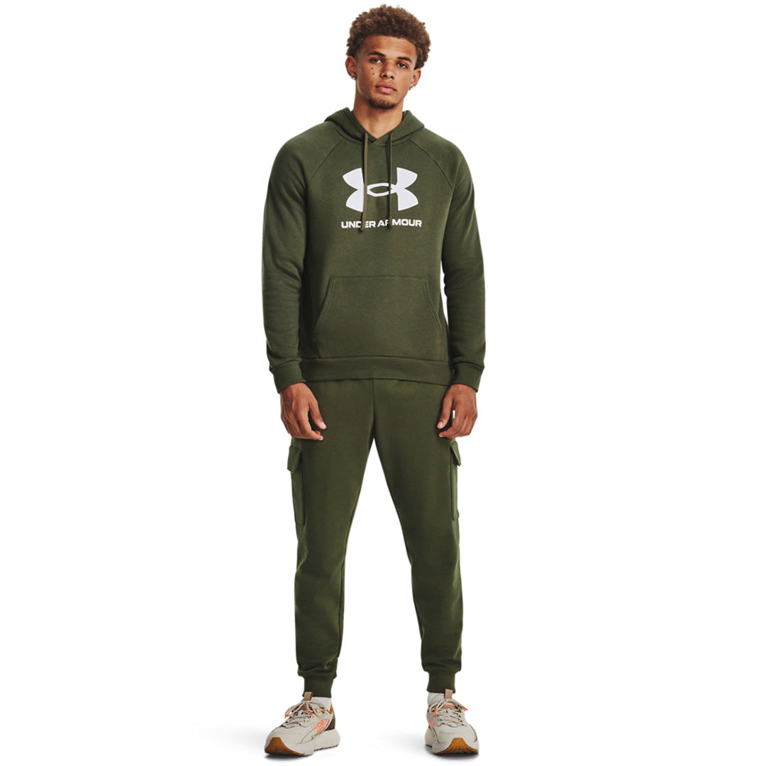 Under Armour Men Rival Fleece Logo Hoodie | 1379758-390