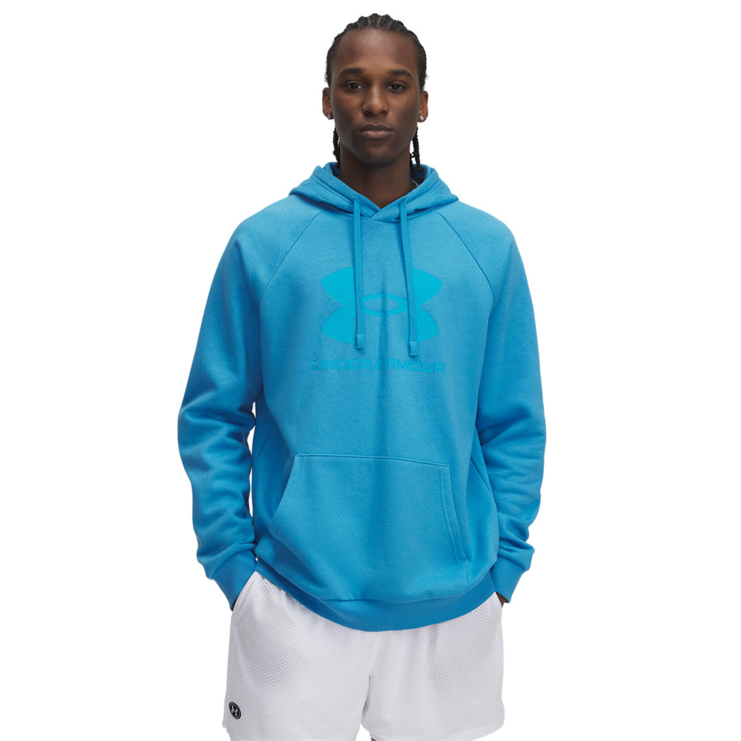 Under Armour Men Rival Fleece Logo Hoodie | 1379758-452