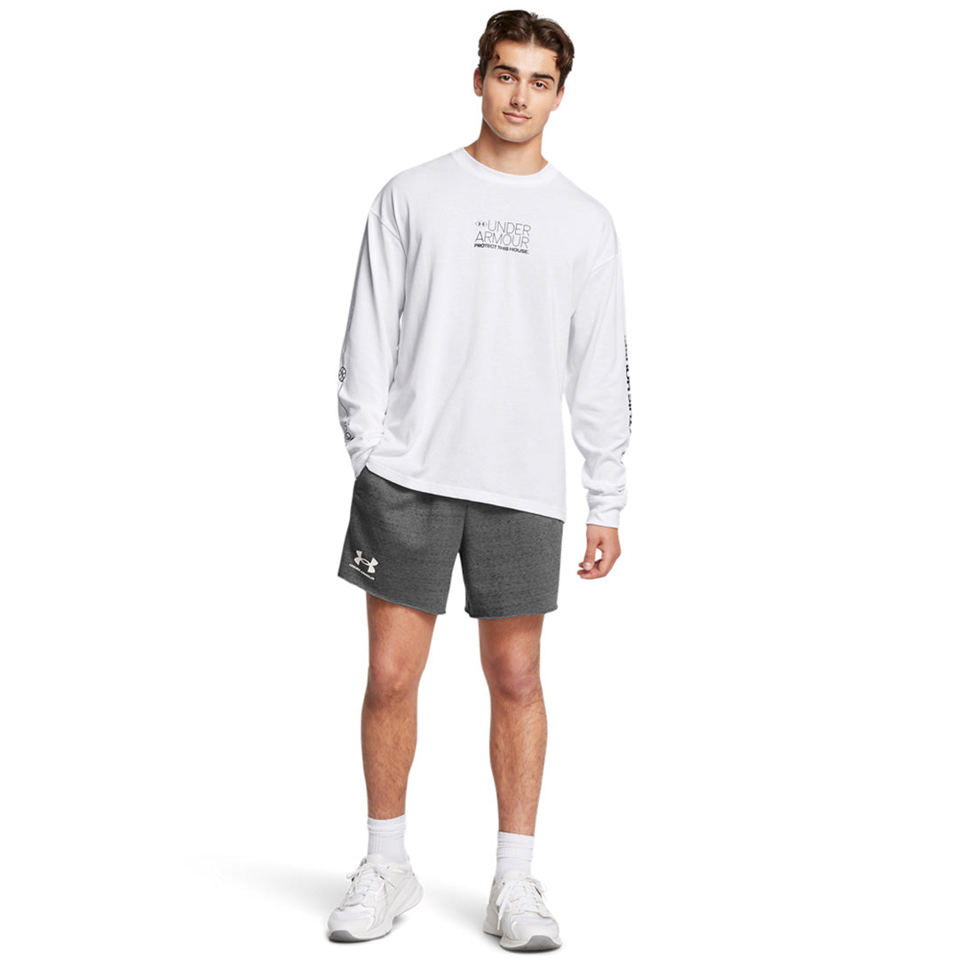 Under Armour Men Rival Terry 6" Shorts | 1382427-025