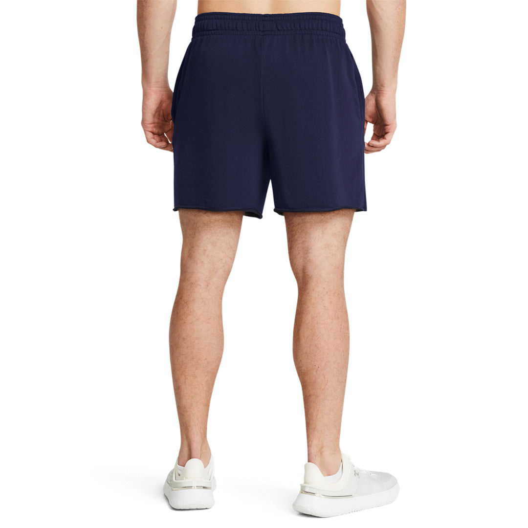 Under Armour Men Rival Terry 6" Shorts | 1382427-410