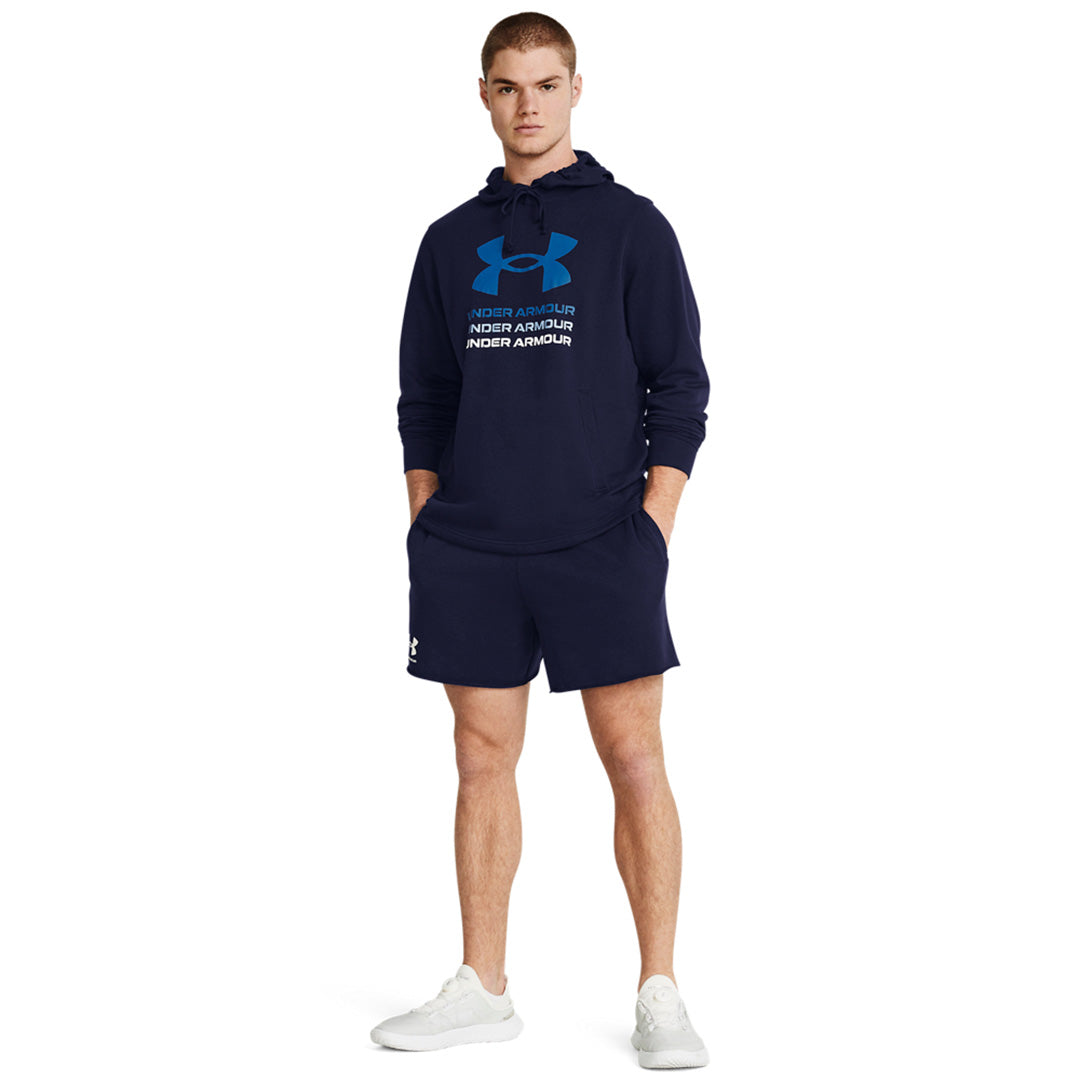 Under Armour Men Rival Terry 6" Shorts | 1382427-410