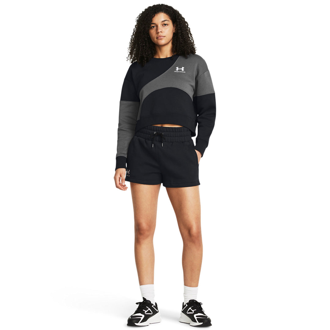 Under Armour Women Icon Fleece Boxer Shorts | 1382725-001