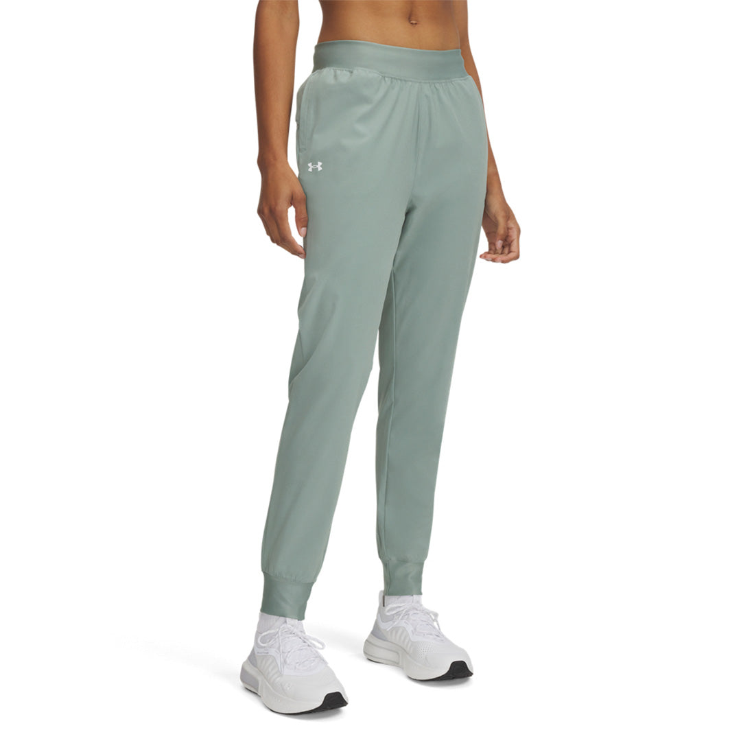 Under Armour Women Rival High-Rise Woven Pants | 1382727-348