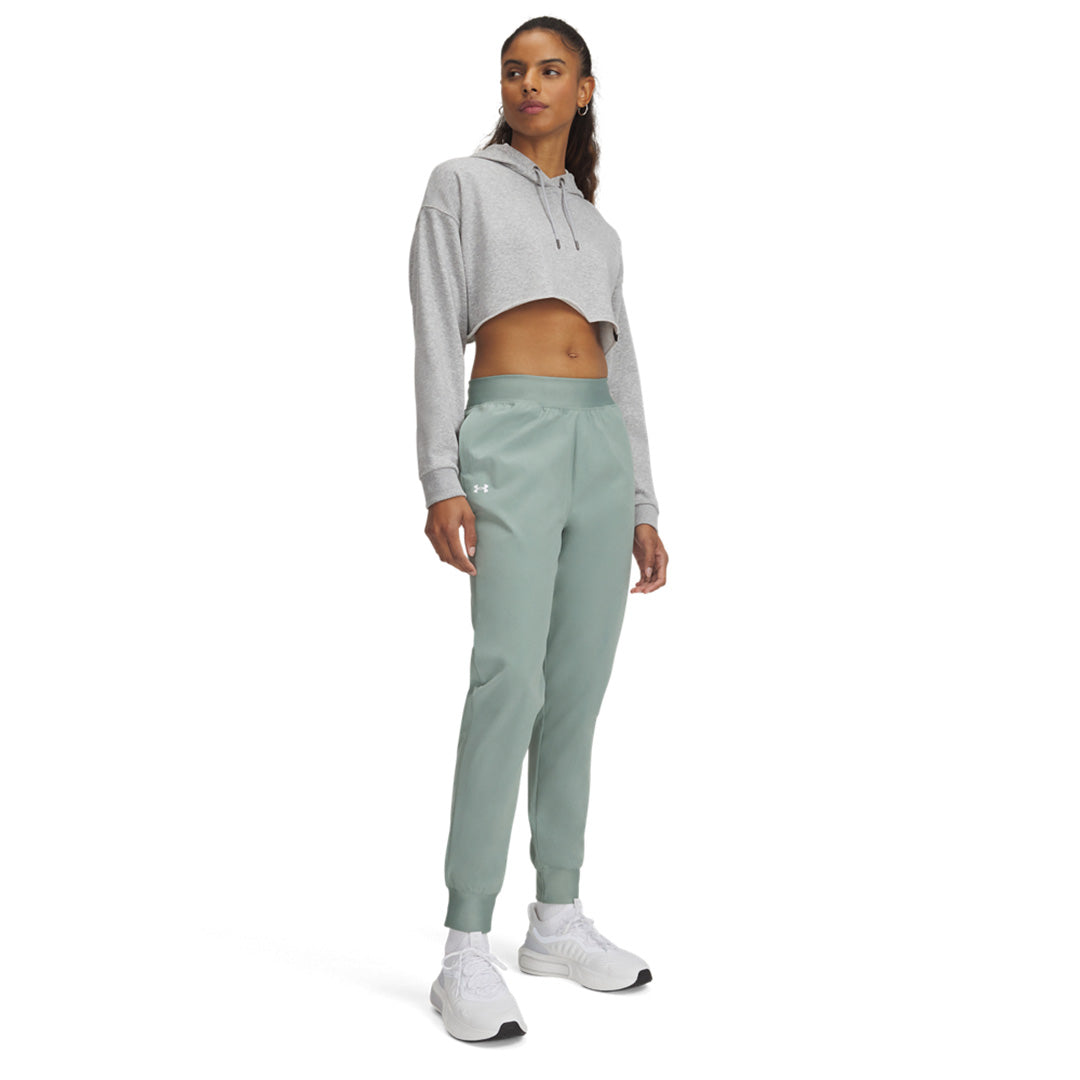 Under Armour Women Rival High-Rise Woven Pants | 1382727-348