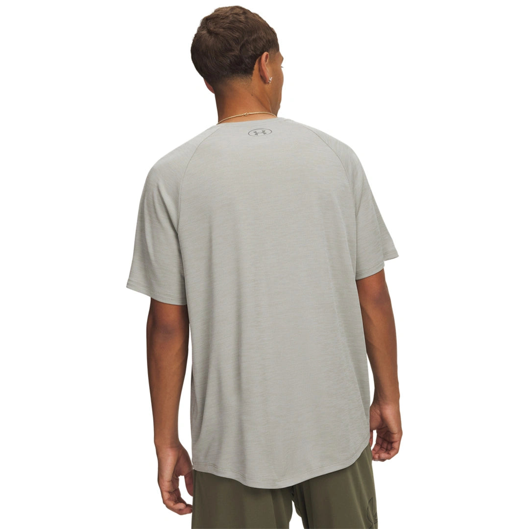 UA Men Tech Textured Short Sleeve | 1382796