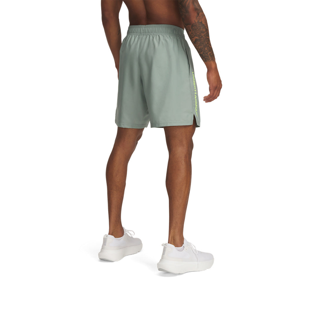 Under Armour Men Tech Woven Wordmark Shorts | 1383356-348