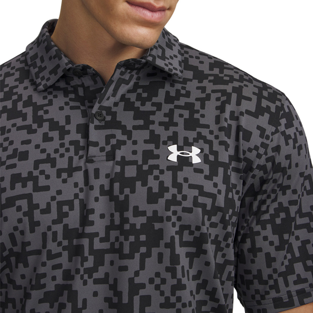 UA Men T2G Printed Polo | 1383715