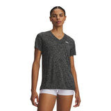UA Women Tech Twist Short Sleeve V Neck | 1384227
