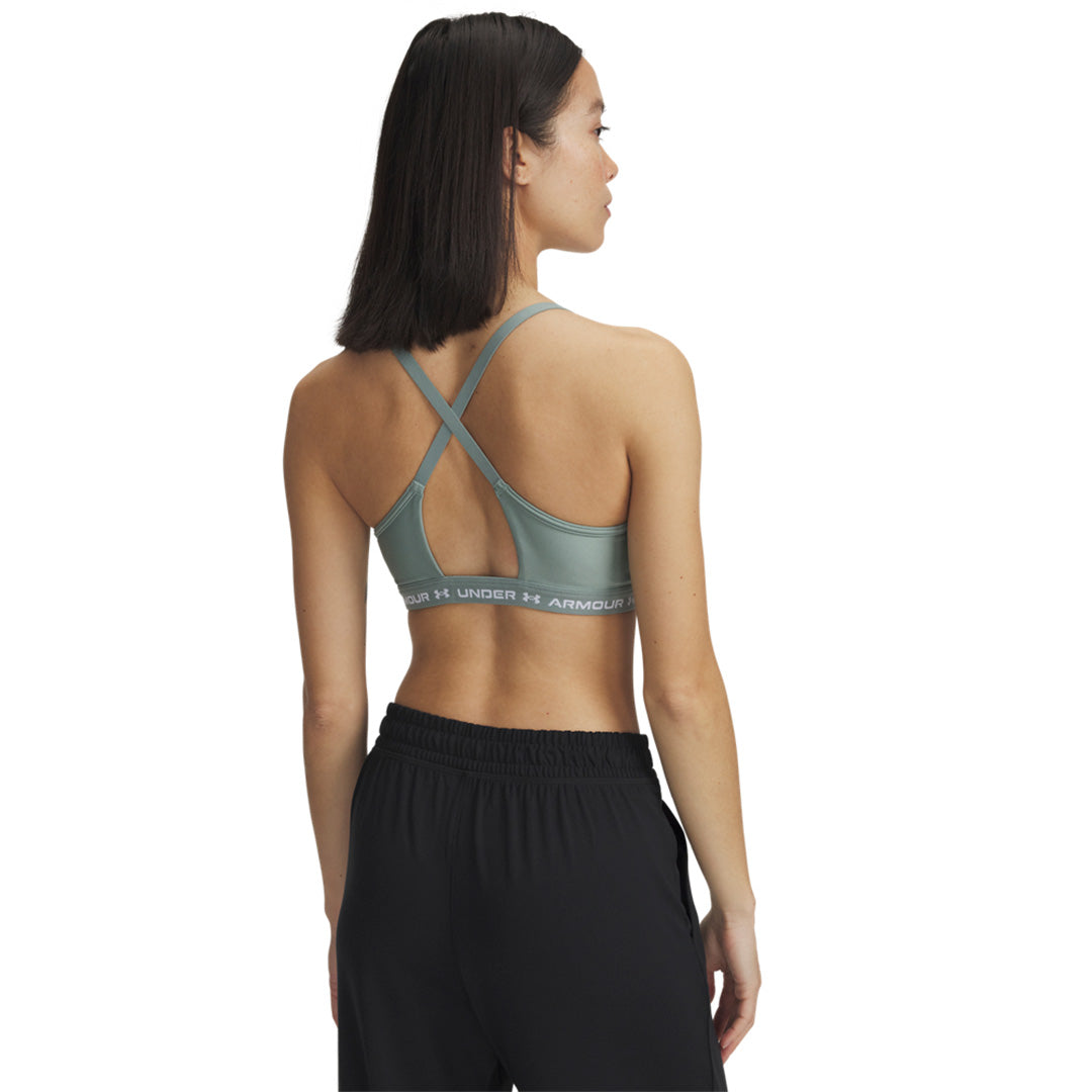 Under Armour Women Crossback Low Sports Bra | 1386424-348