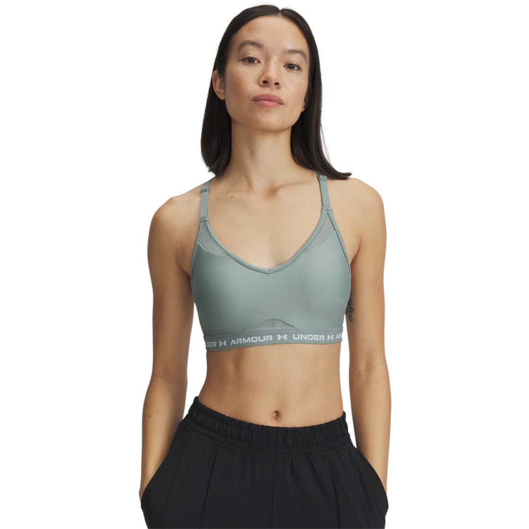 Under Armour Women Crossback Low Sports Bra | 1386424-348