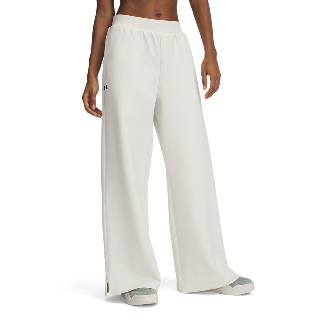 Under Armour Women Icon Fleece Wide Leg Pants | 1386497-001